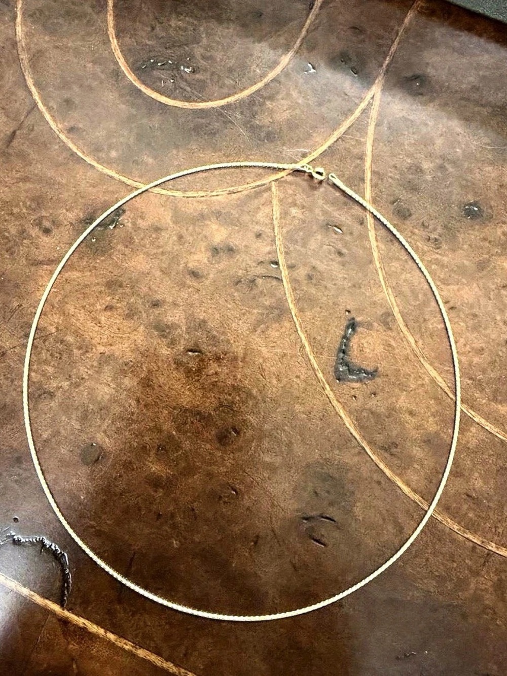 14k Omega Necklace